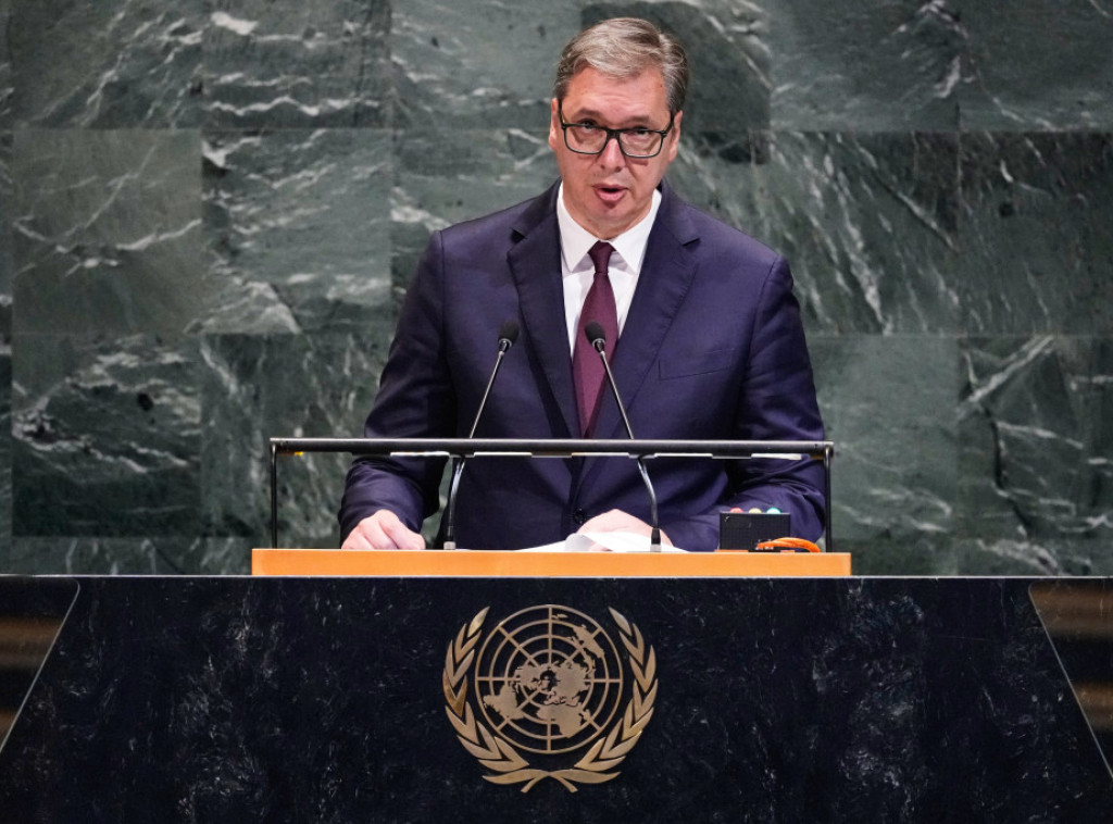 Vučić na Generalnoj skupštini UN: Srbija je slobodna, nezavisna i suverena zemlja koja samostalno donosi odluke