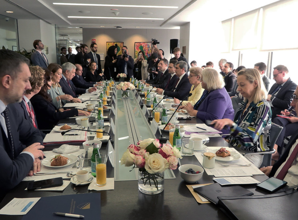 Ministar Đurić sastao se sa Tajanijem i ministrima inostranih poslova grupe "Prijatelji Zapadnog Balkana"