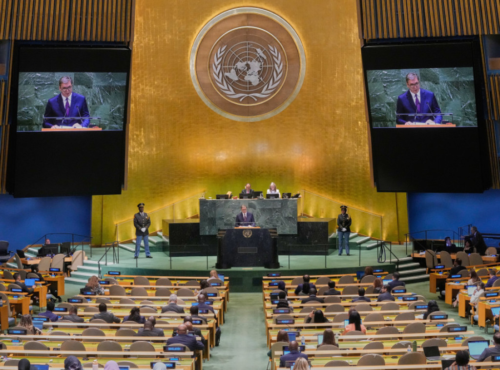 Vučić u GSUN: UN kompas za budućnost, nudim Beograd kao mesto dijaloga u svetskim sukobima