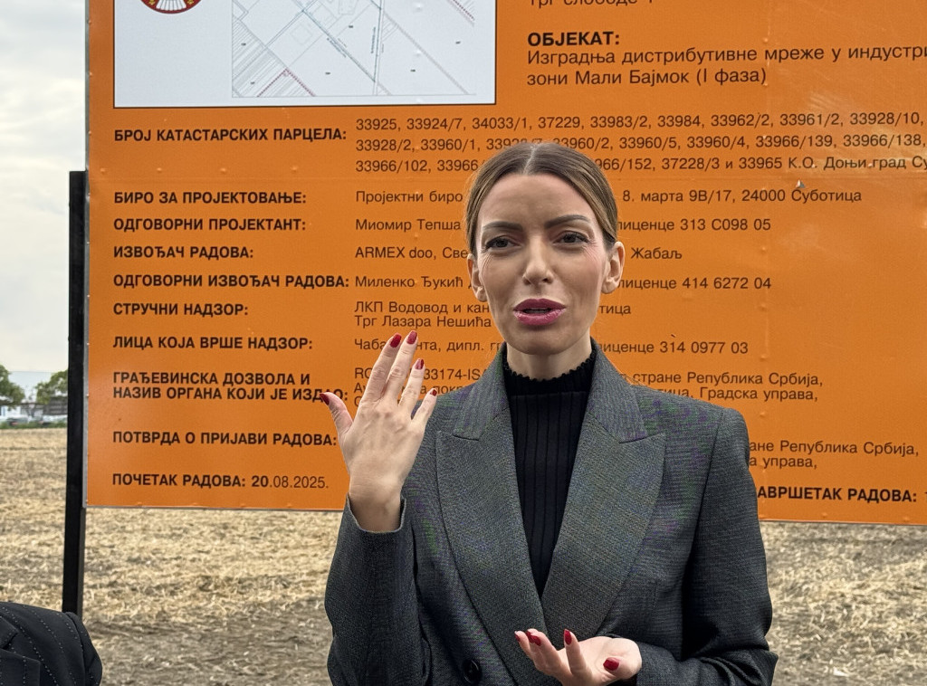 Mesarović: Radovi na proširenju vodovoda u "Malom Bajmoku" gotovi do polovine novembra