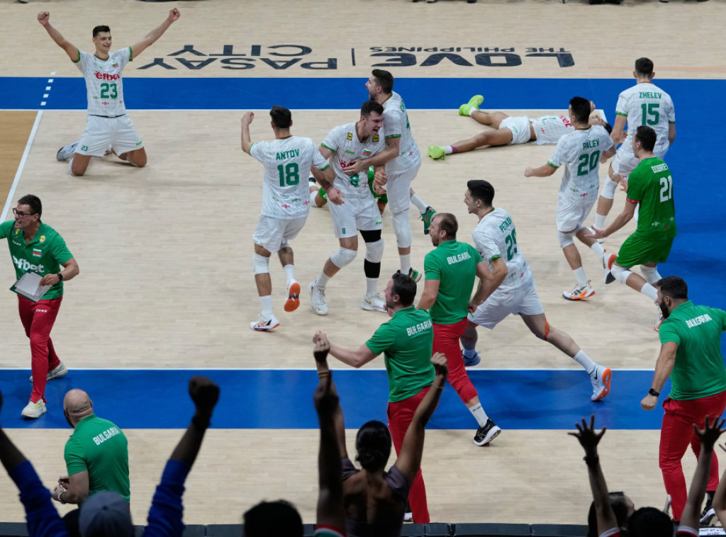 Odbojkaši Bugarske pobedili SAD i plasirali se u polufinale Svetskog prvenstva