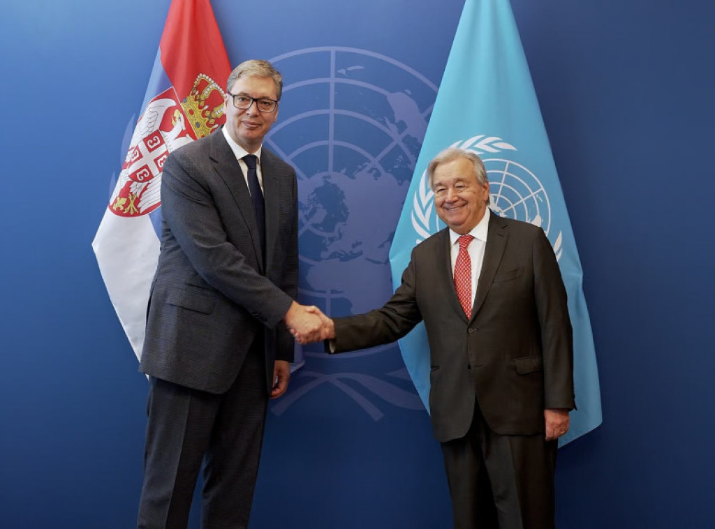 Vucic, Guterres discuss Kosovo-Metohija, regional affairs and UN's role