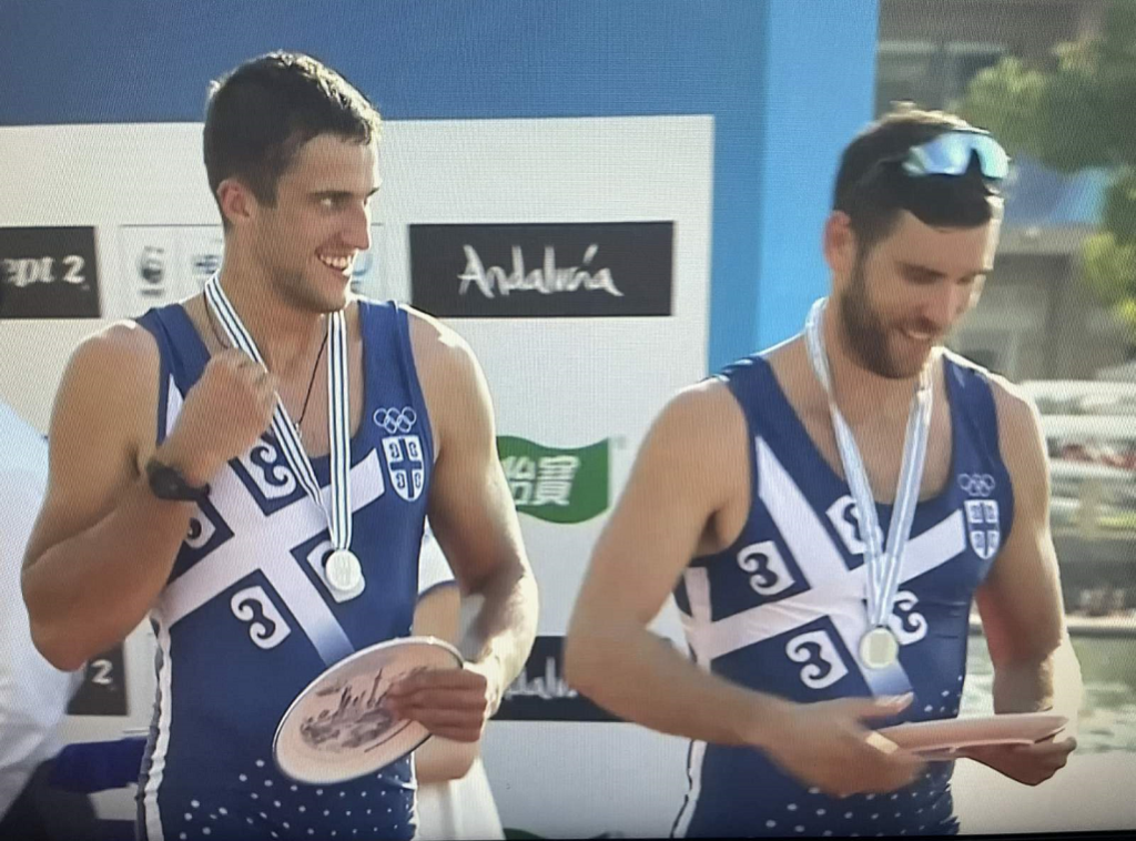 Srpski veslači Pimenov i Mačković osvojili srebro na Svetskom prvenstvu u Šangaju