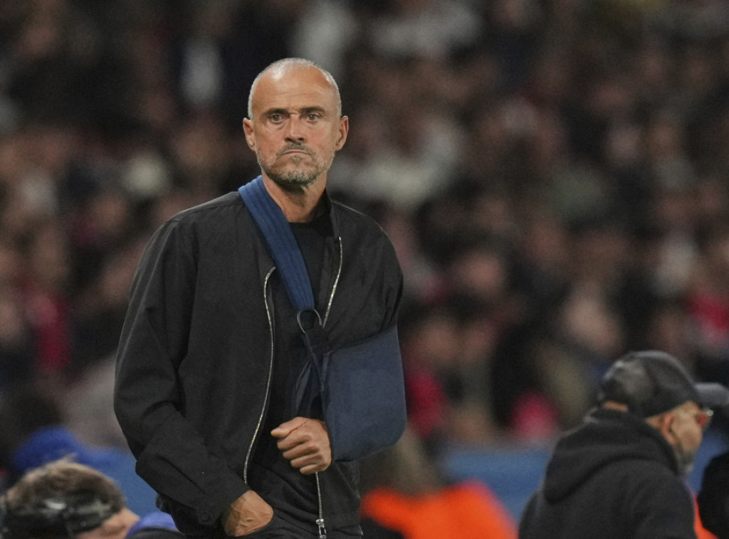 Trener Pari Sen Žermena Luis Enrike ne može da računa na četvoricu protiv Oksera