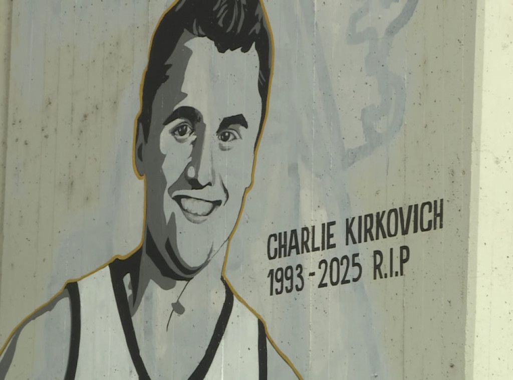 Centar za društvenu stabilnost izradio mural posvećen ubijenom Čarliju Kirku