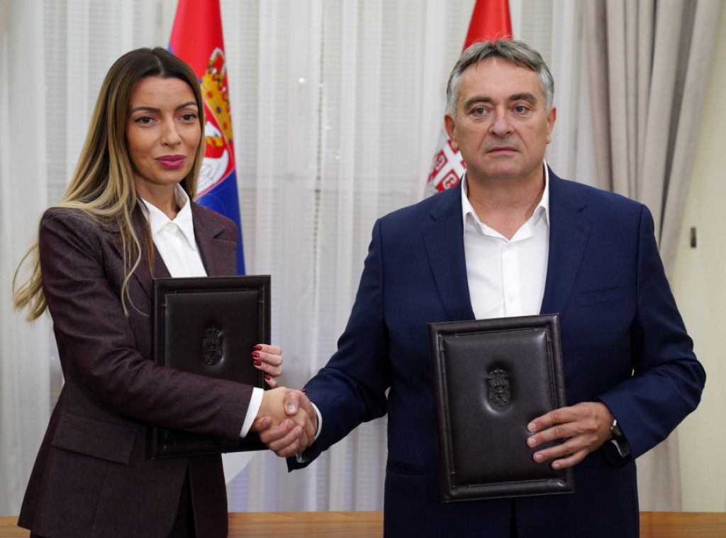 Mesarović potpisala ugovor o izgradnji pogona za prečišćavanje vode u Svilajncu