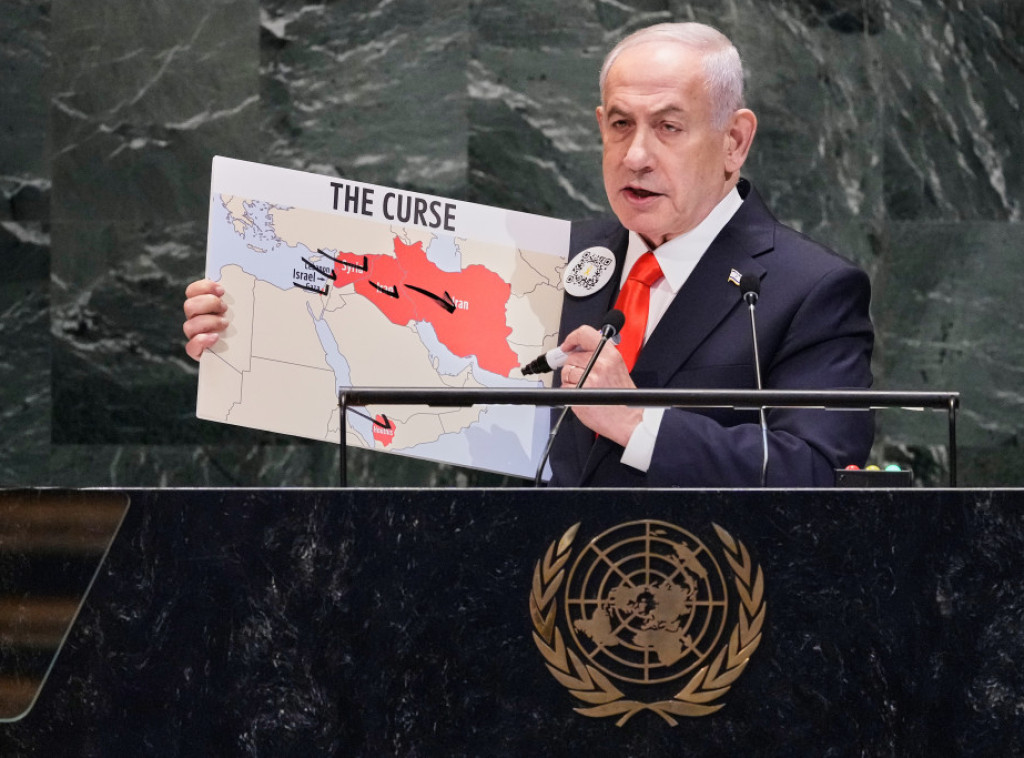 Netanjahu u UN: Priznavanje Palestine je kao dati Al Kaidi državu pored Njujorka