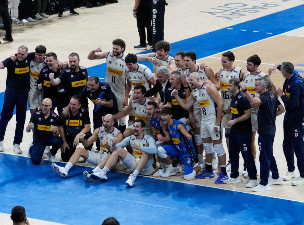 Odbojkaši Italije pobedili Poljsku i plasirali se u finale Svetskog prvenstva
