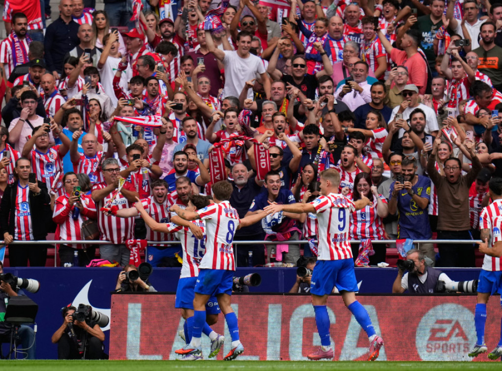 Fudbaleri Atletika deklasirali Real u spektakularnom madridskom derbiju