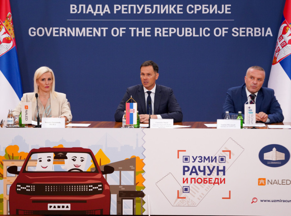 Izvučeni dobitinici stana i električnog automobila u igri "Uzmi račun i pobedi"