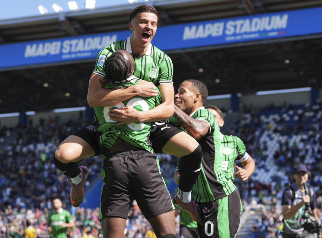 Fudbaleri Sasuola pobedili Udineze u Seriji A