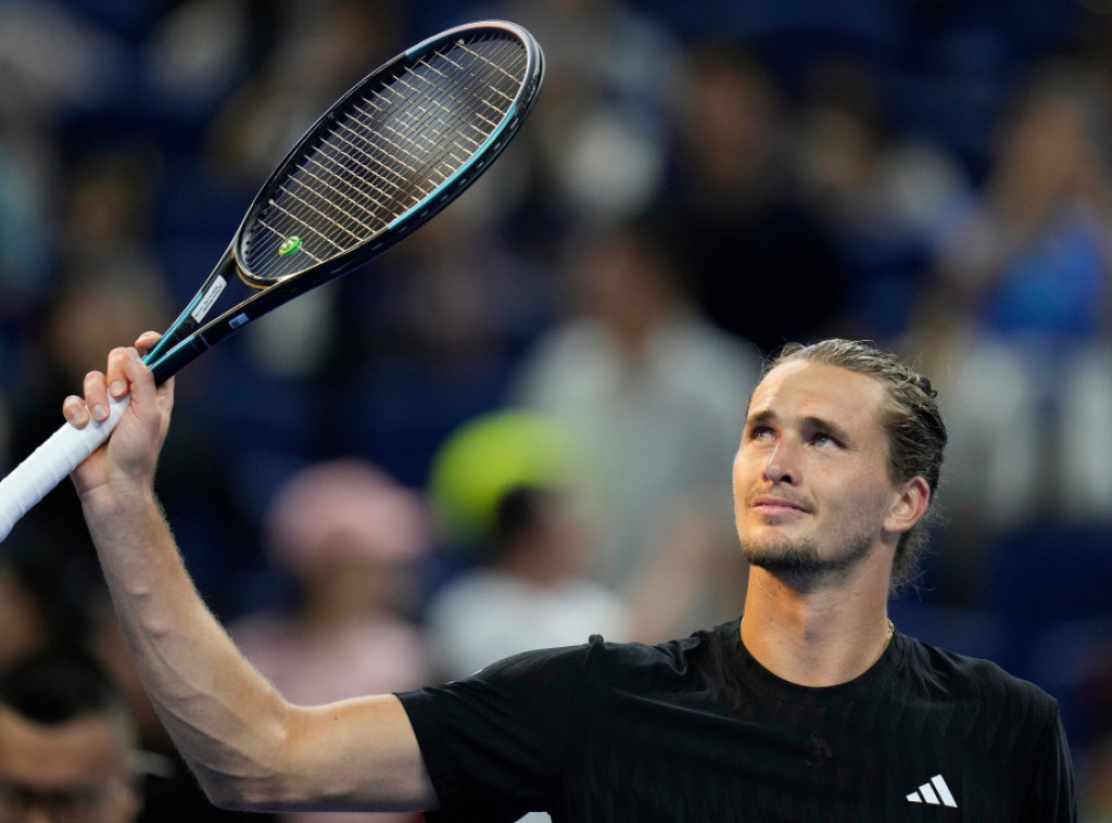Nemački teniser Aleksandar Zverev u četvrtfinalu turnira u Pekingu