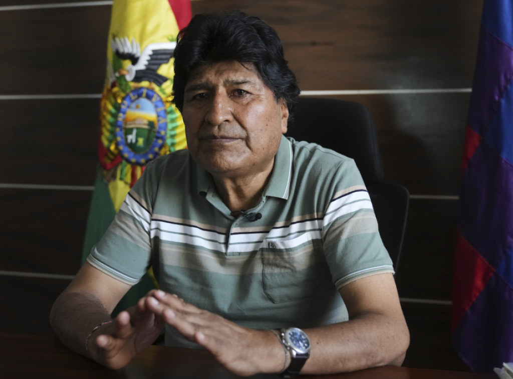 Bivši predsednik Bolivije Morales osudio odluku SAD da ukinu vizu kolumbijskom lideru Gustavu Petru