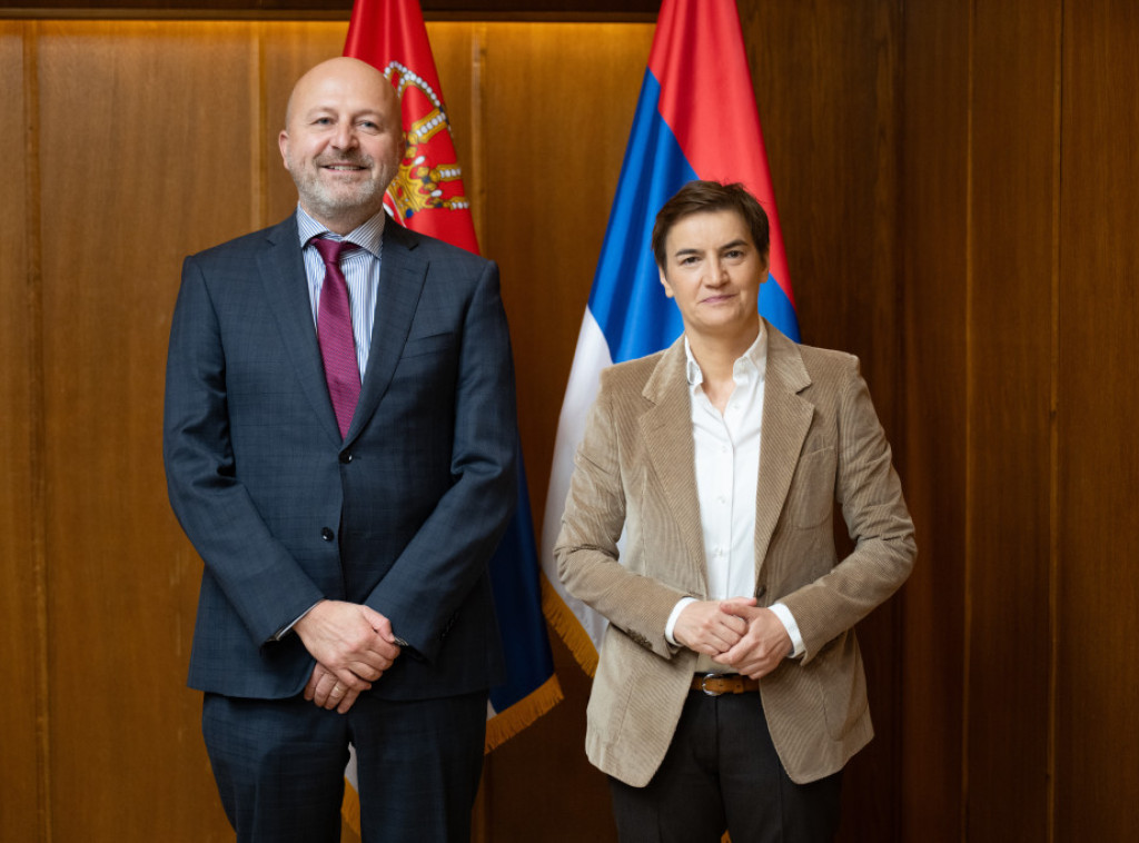 Brnabic, Belgian ambassador discuss bilateral parliamentary cooperation