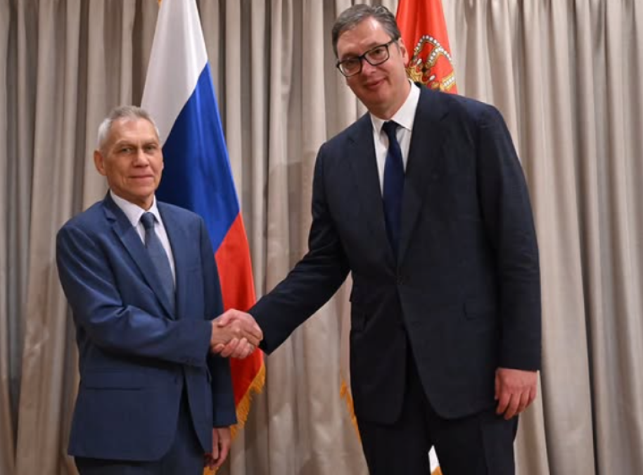 Vucic, Russian ambassador discuss energy security, situation regarding NIS