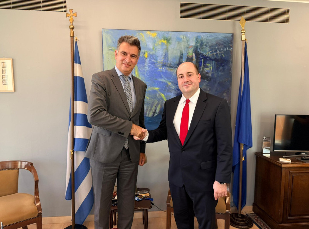Kozarev u Atini razgovarao sa generalnim sekretarom u Ministarstvu inostranih poslova Grčke