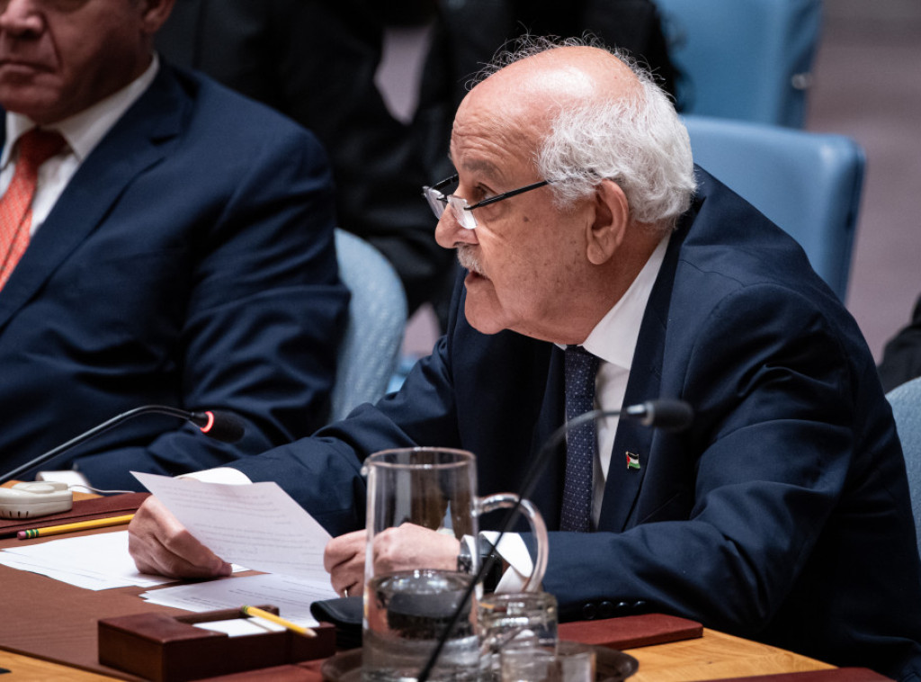 Palestinski izaslanik u UN Rijad Mansur poziva svet da stane uz Palestince