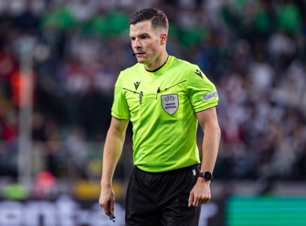 Nemac Harm Osmers sudi meč između fudbalera Porta i Crvene zvezde u Ligi Evrope