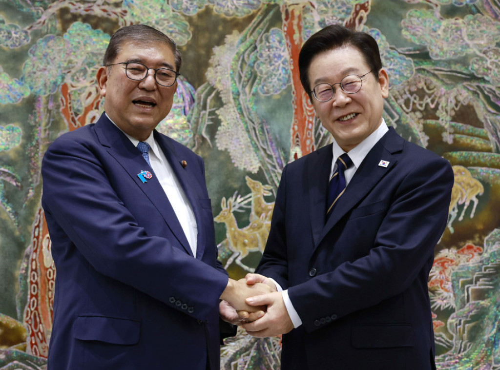 Predsednik Južne Koreje i japanski premijer razgovarali u Busanu