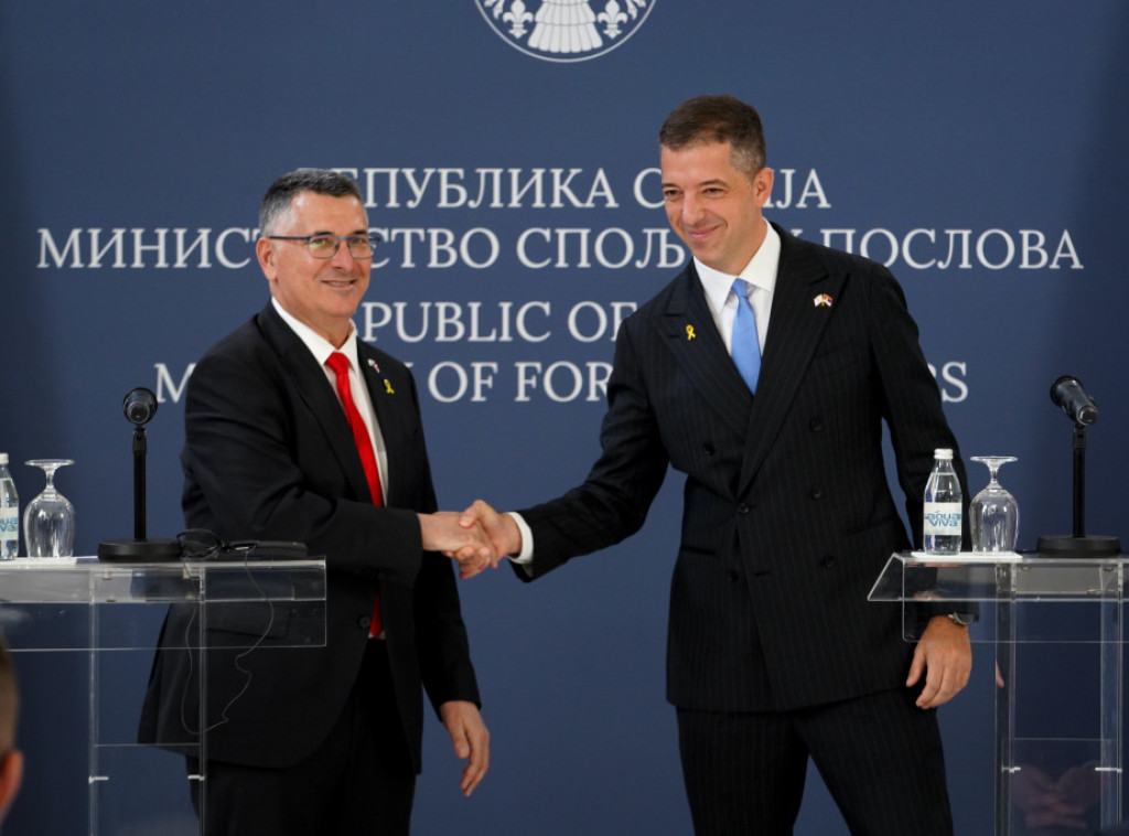 Ministar Đurić sa Gideonom Sarom: Izrael jedan od najvećih prijatelja i ključnih strateških partnera