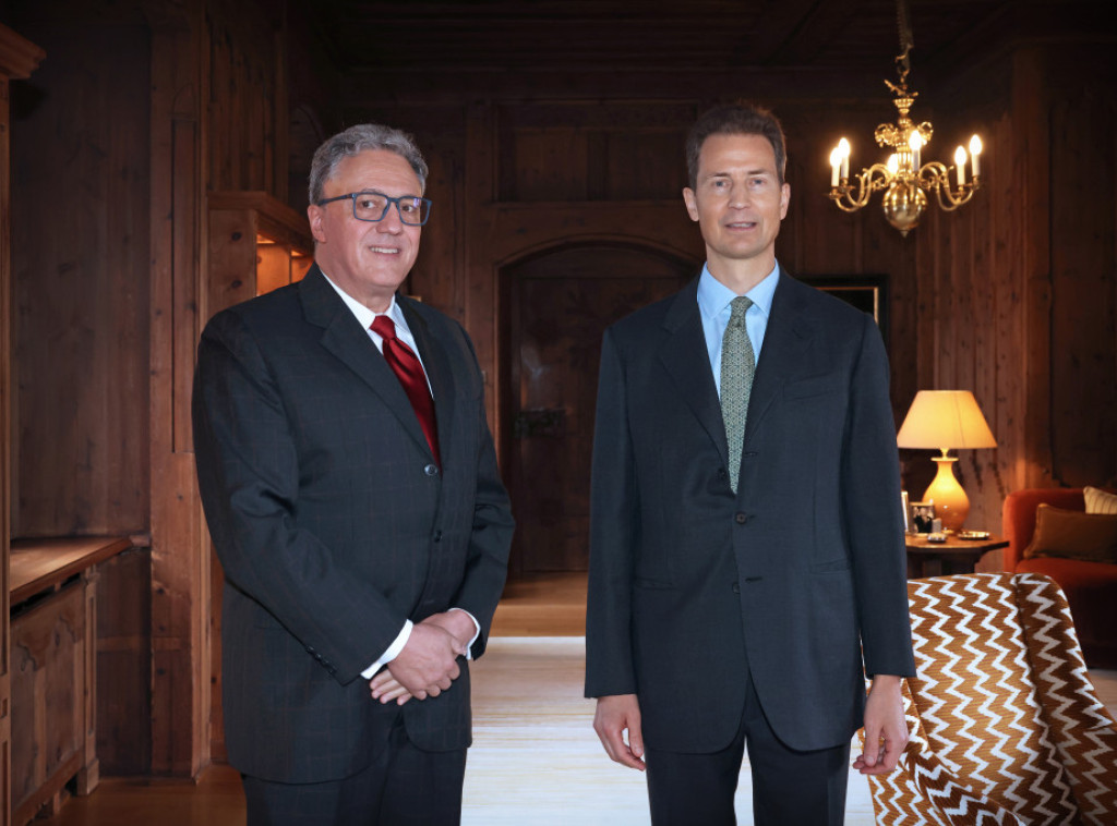 Ambasador Srbije Ivan Trifunović predao akreditivna pisma naslednom princu od Lihtenštajna