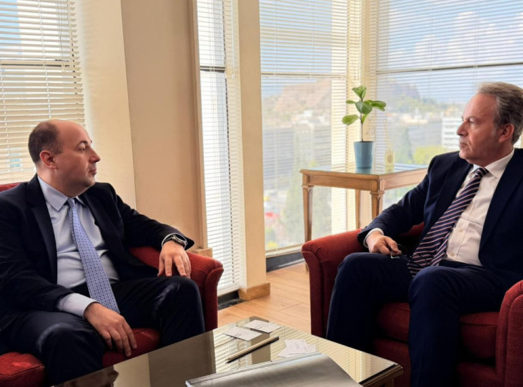 Dušan Kozarev u Atini razgovarao sa političkim direktorom Ministarstva inostranih poslova Grčke