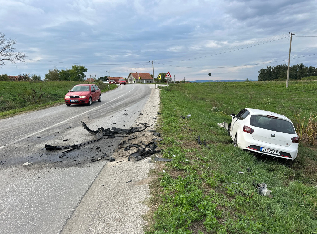 Dve osobe povređene u udesu na magistralnom putu Čačak - Kraljevo