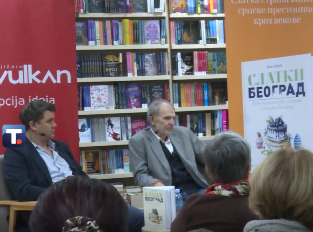 Predstavljena knjiga "Slatki Beograd..." Jove Anđića u knjižari Vulkan