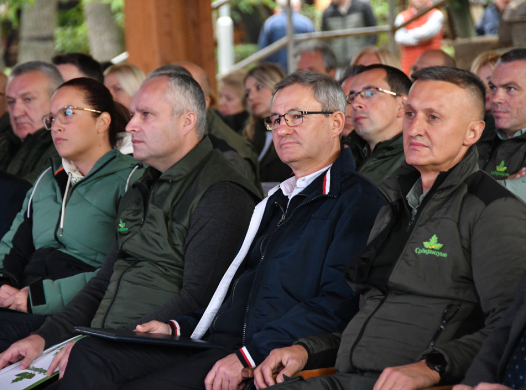 Dragan Glamočić i Sara Pavkov na proslavi 34 godine Srbijašuma: Pošumljavanje još 7.000 hektara