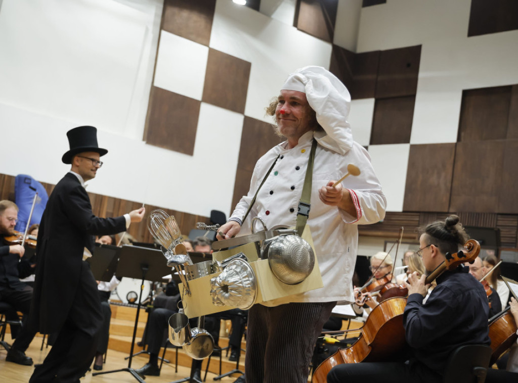 Klovn zabavlja decu na koncertima u Beogradskoj filharmoniji do 3. oktobra