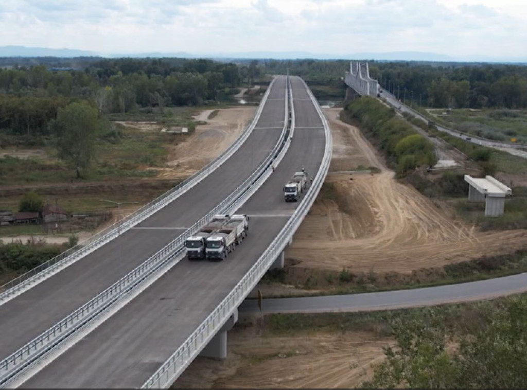 Izvršeno testiranje probnim opterećenjem mosta na Savi na deonici Kuzmin-Sremska Rača