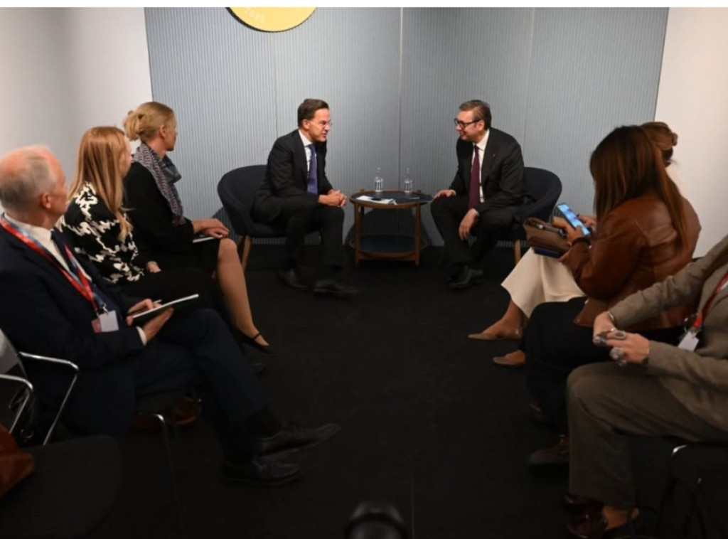 Vucic: Very good, open discussion with Rutte, especially about situation in W Balkans