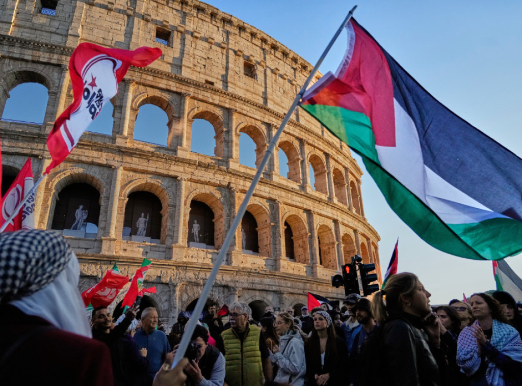 U Rimu i više italijanskih gradova održavaju se protesti zbog Globalne flotile