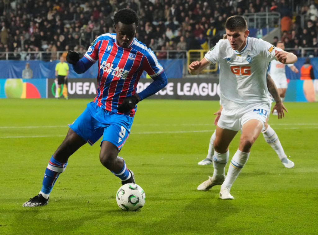 Fudbaleri Kristal Palasa savladali Dinamo iz Kijeva u prvom kolu Lige konferencije