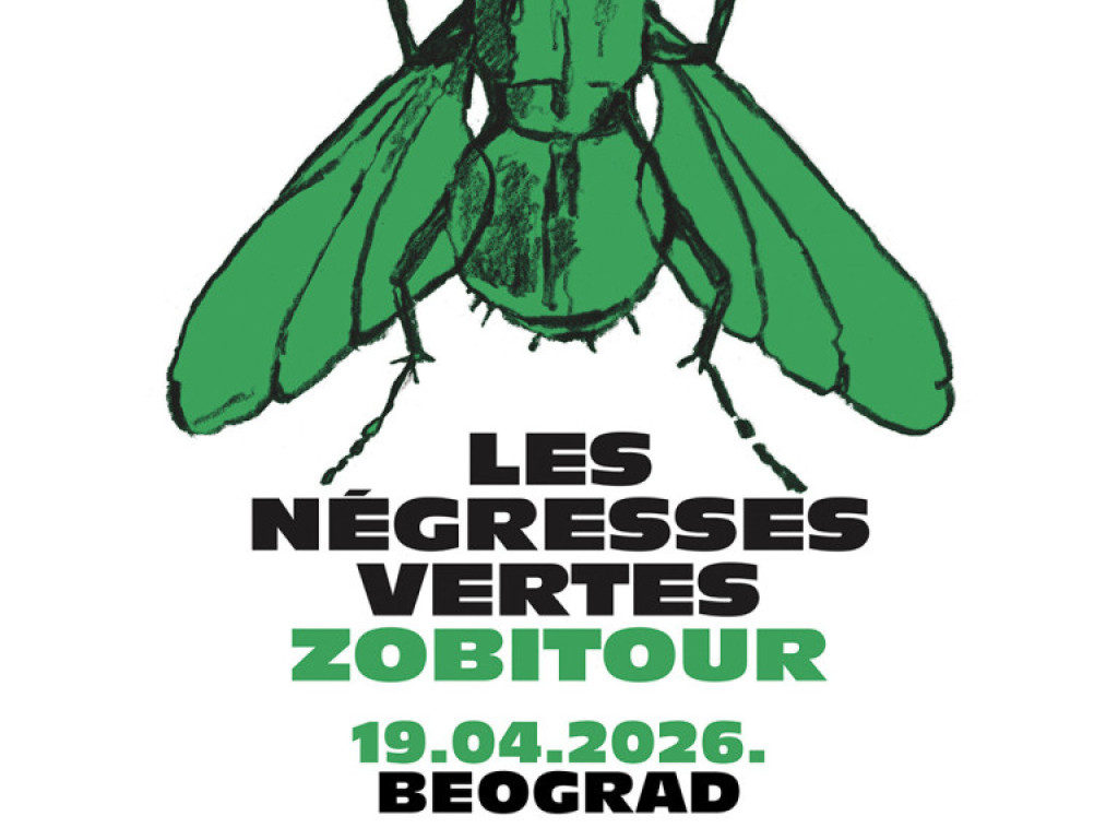 Francuski sastav Le Negres vert nastupa 19. aprila 2026. u Beogradu