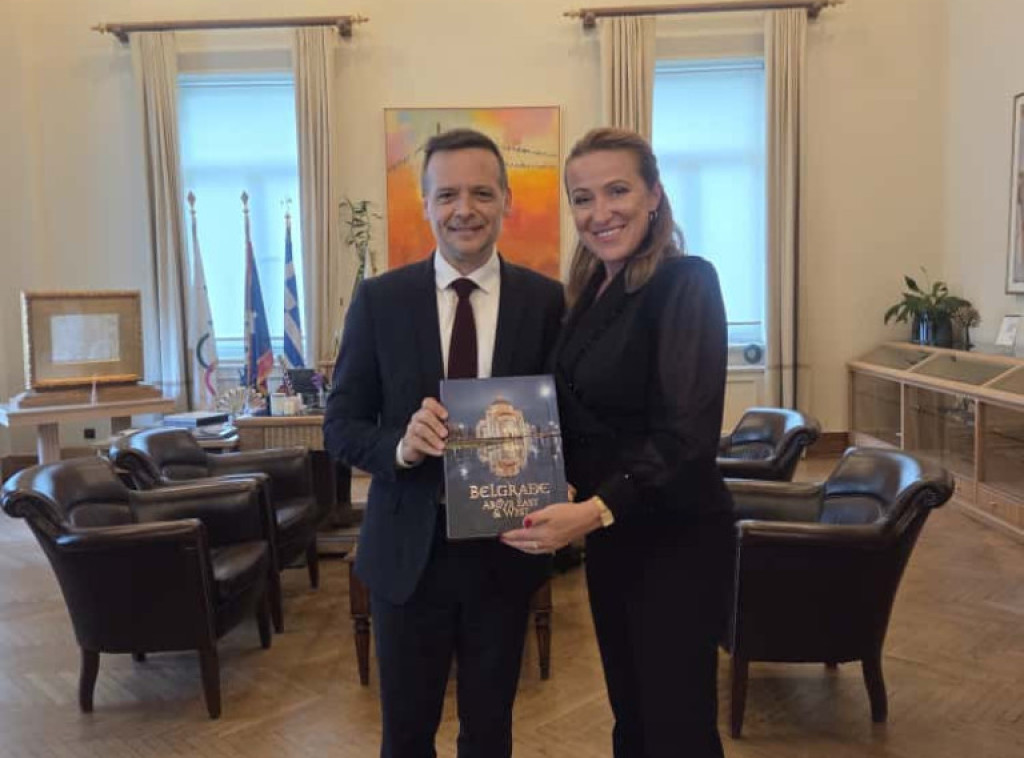 Paunović se sastala sa gradonačelnikom Atine: Značajno je da razmenjujemo primere dobre prakse