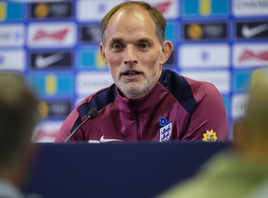 Tomas Tuhel saopštio spisak fudbalera Engleske za utakmicu protiv Letonije