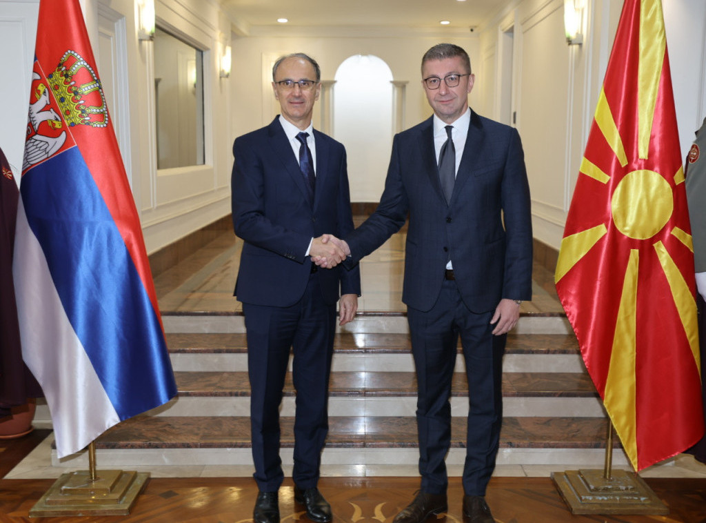 Macut, Mickoski discuss bilateral relations, economic cooperation