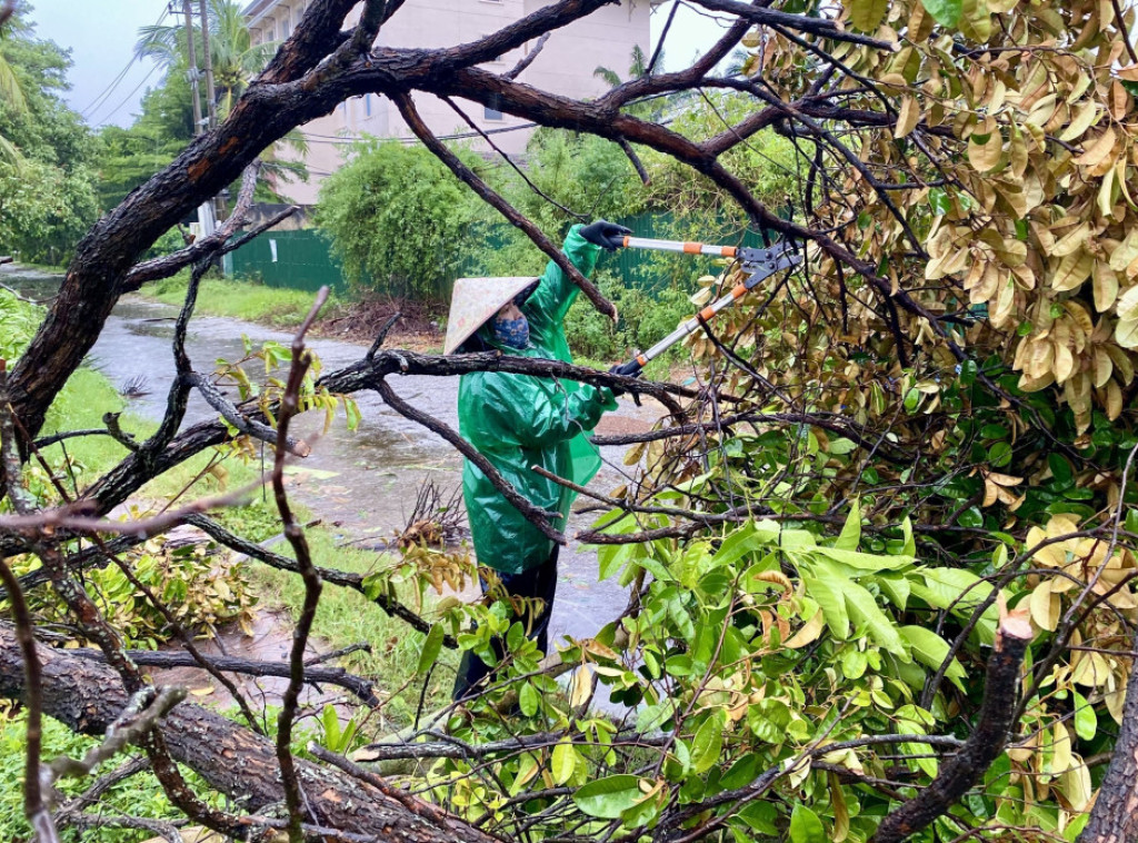 Kineske provincije Guangdong i Hajnan podigle nivo pripravnosti zbog tajfuna Matmo