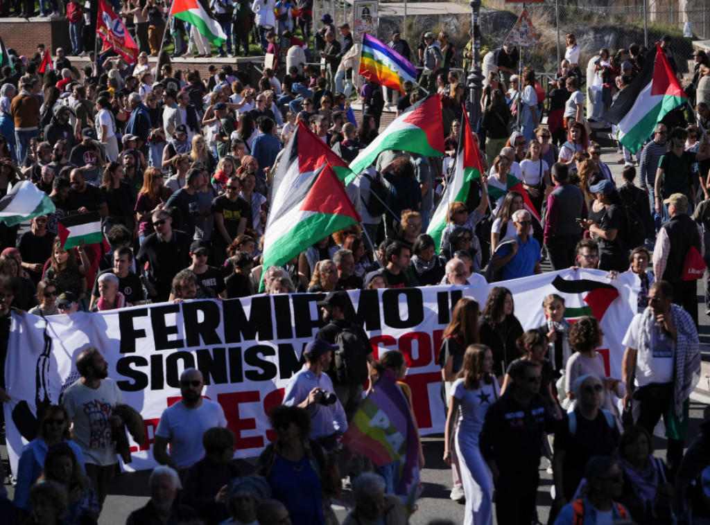 Četvrti dan protesta u Italiji nakon što je Izrael zaustavio flotilu