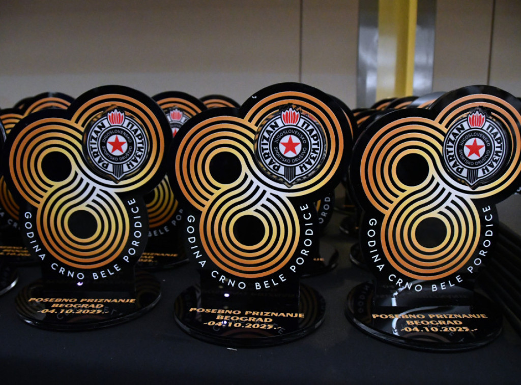 Održano gala veče povodom 80. rođendana Partizana, Tanjug među dobitncima zahvalnice