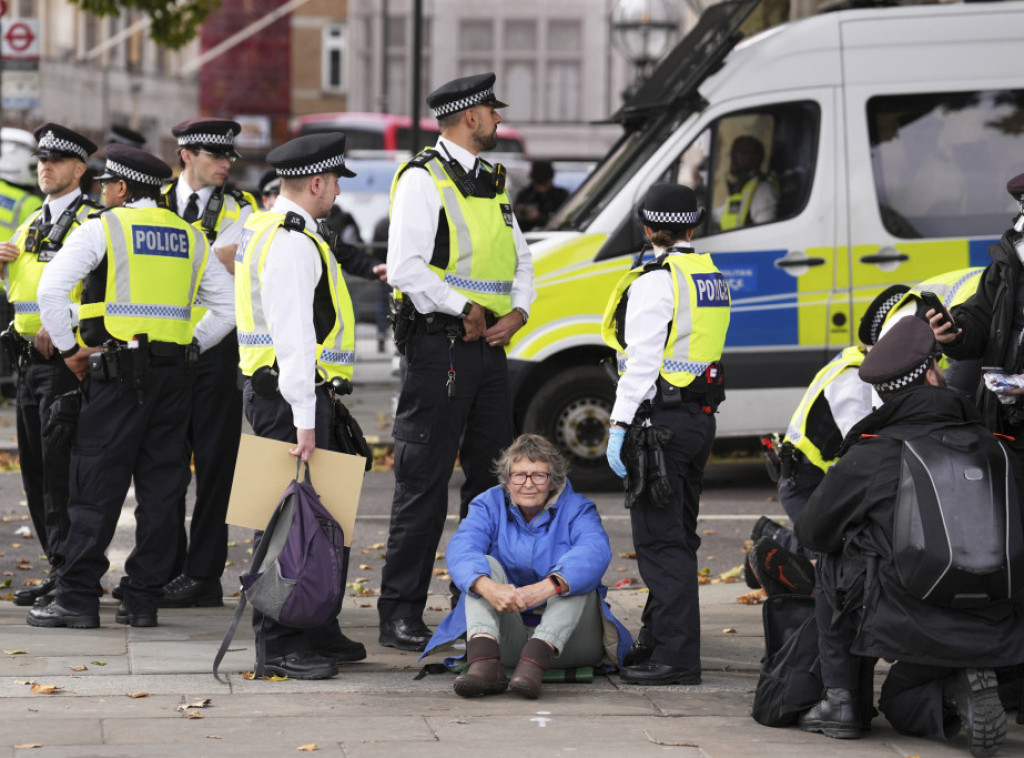 Oko 500 uhapšenih u Londonu tokom protesta podrške zabranjenoj grupi Palestine Action
