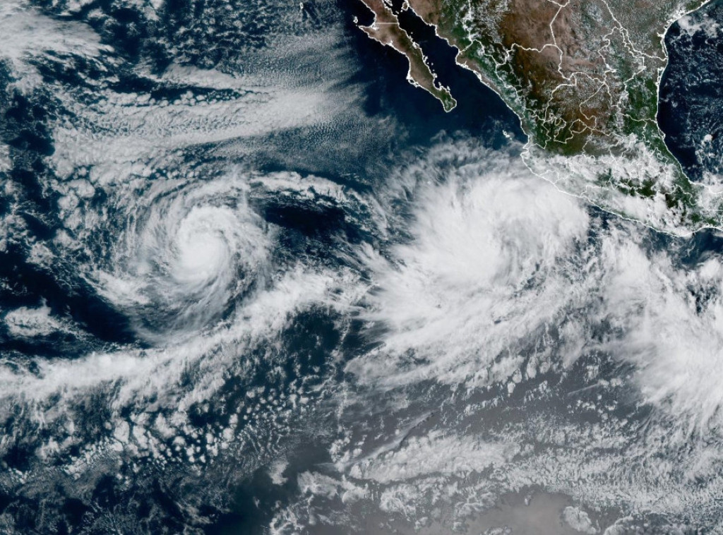 Tropska oluja Prisila formirala se u Tihom okeanu kraj obale Meksika