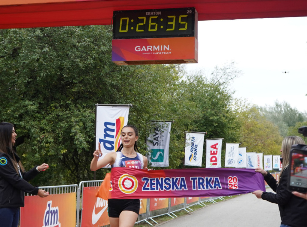 Mejra Mehmedović pobednica Ženske trke na Adi Ciganliji