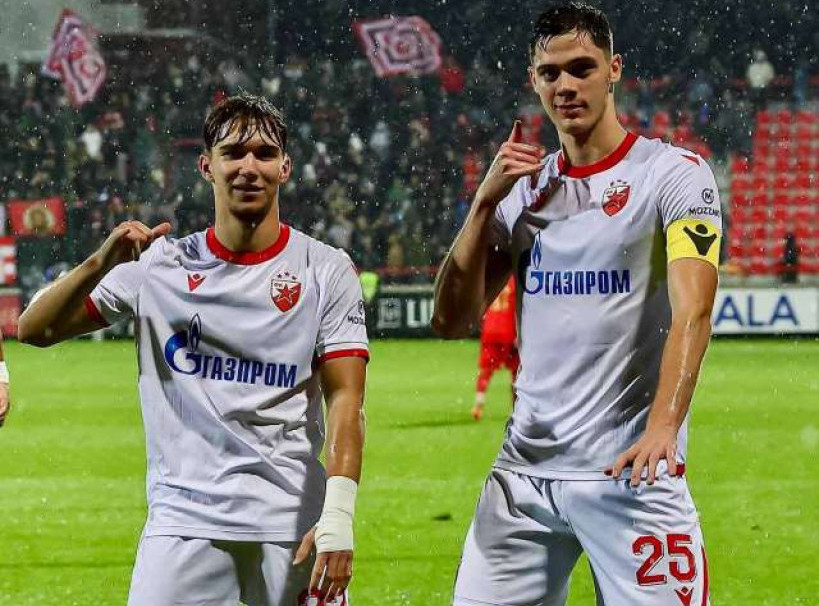 Fudbaleri Zvezde u finišu stigli do ubedljive pobede protiv Napretka u Kruševcu