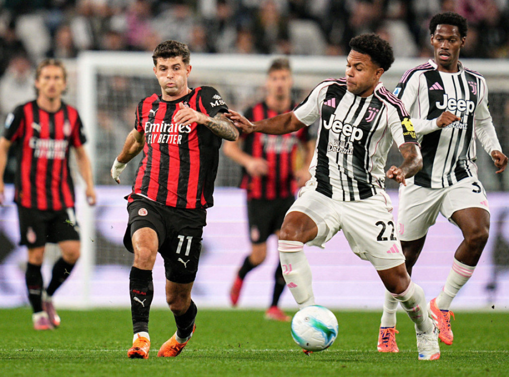 Fudbaleri Juventusa i Milana odigrali bez golova, Pulišić promašio penal