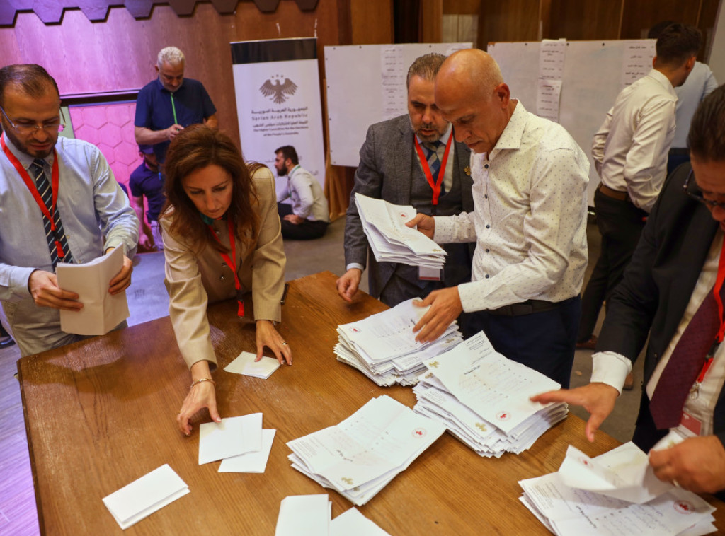 Na osnovu preliminarnih rezultata izbora u Sirji većinu u parlamentu činiće suniti