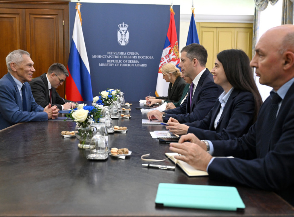 Đurić: Srbija i Rusija i dalje intenzivno sarađuju u svim oblastima od zajedničkog interesa