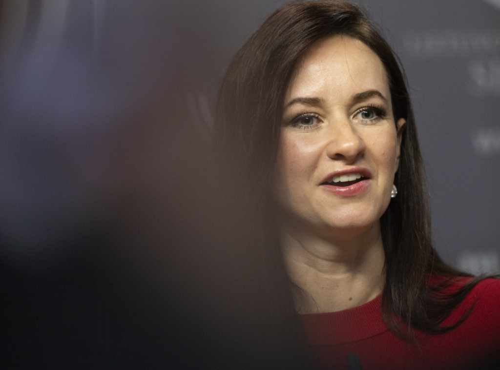 Premijerka Litvanije Inga Ruginene stigla u Kijev u prvu zvaničnu posetu na funkciji