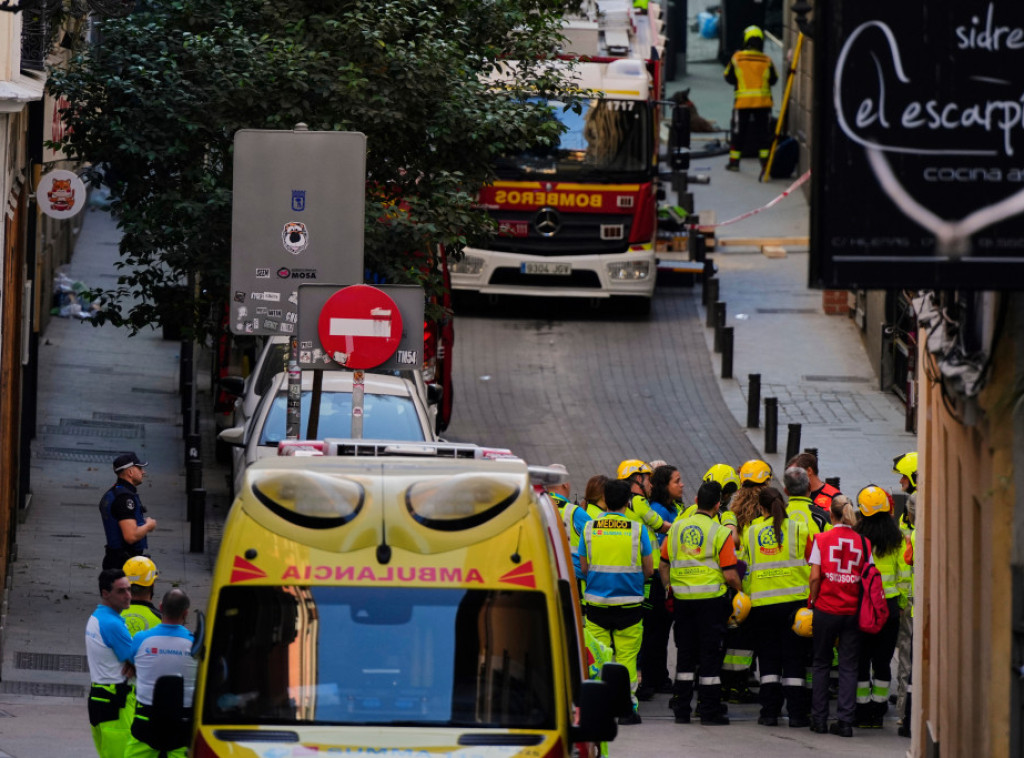 Četiri osobe poginule u urušavanju zgrade u izgradnji u centru Madrida
